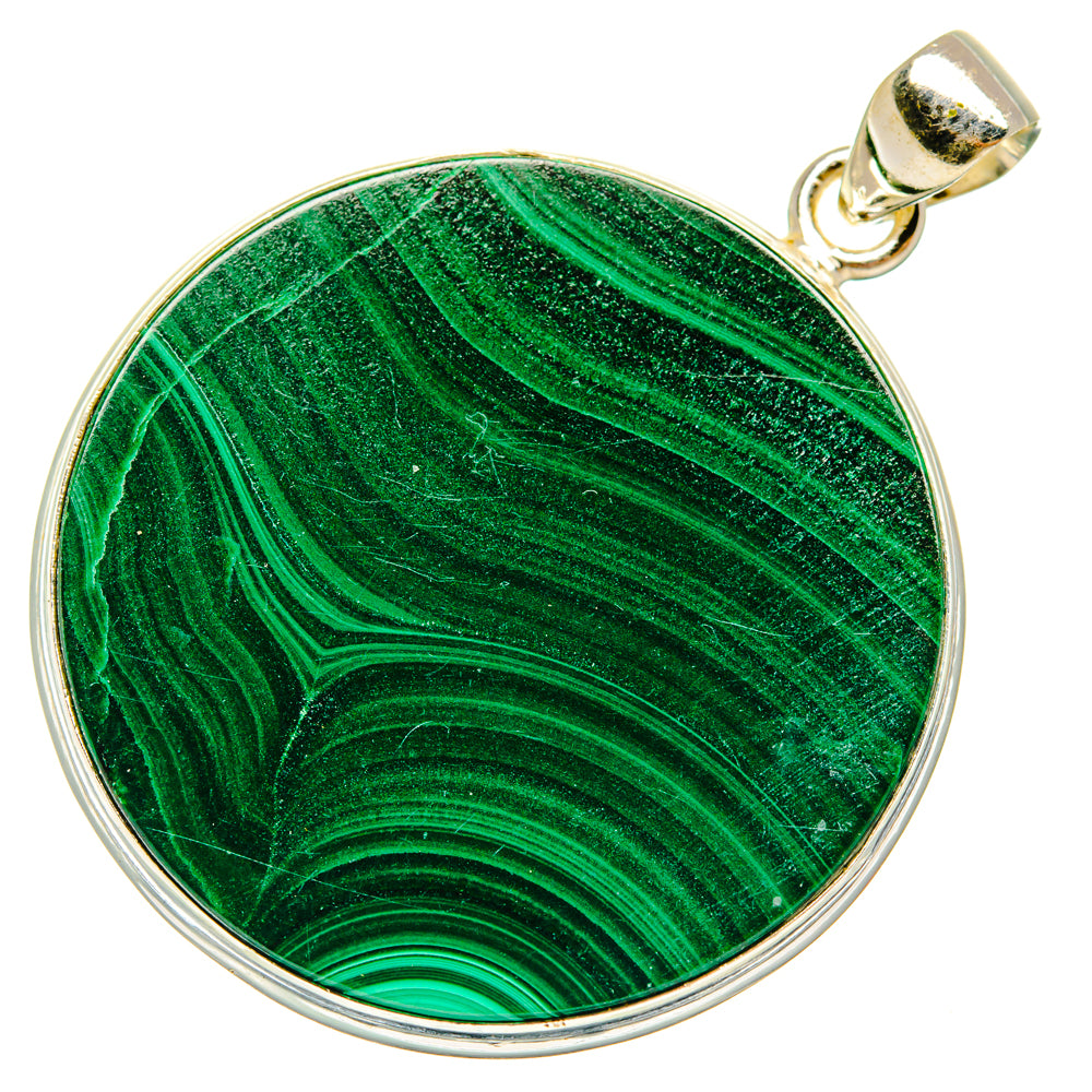 Malachite Pendants handcrafted by Anasilvercos - PD28650 - Photo 2