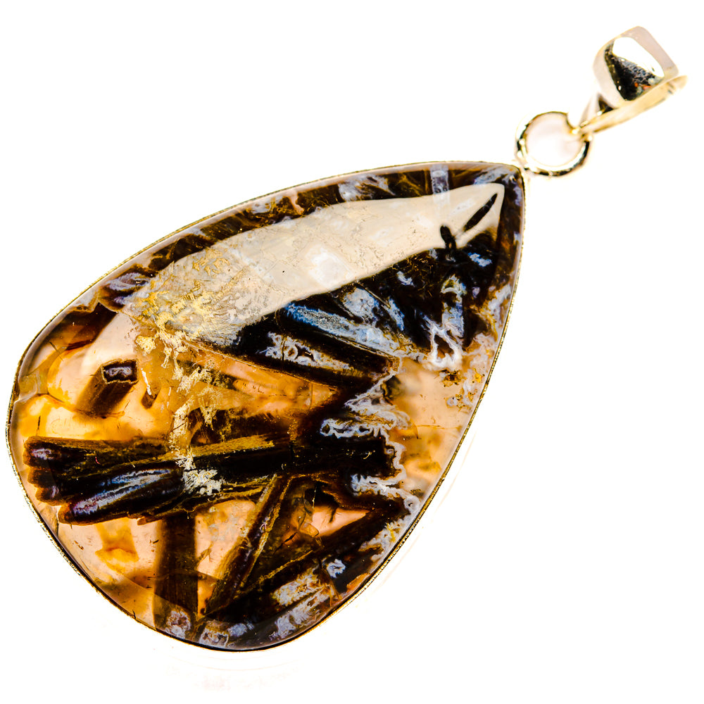Turkish Tube Agate Pendants handcrafted by Anasilvercos - PD28669 - Photo 2