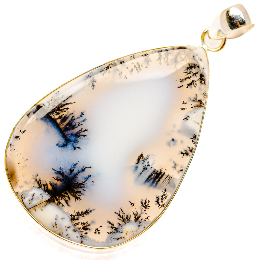 Dendritic Opal Pendants handcrafted by Anasilvercos - PD28673 - Photo 2