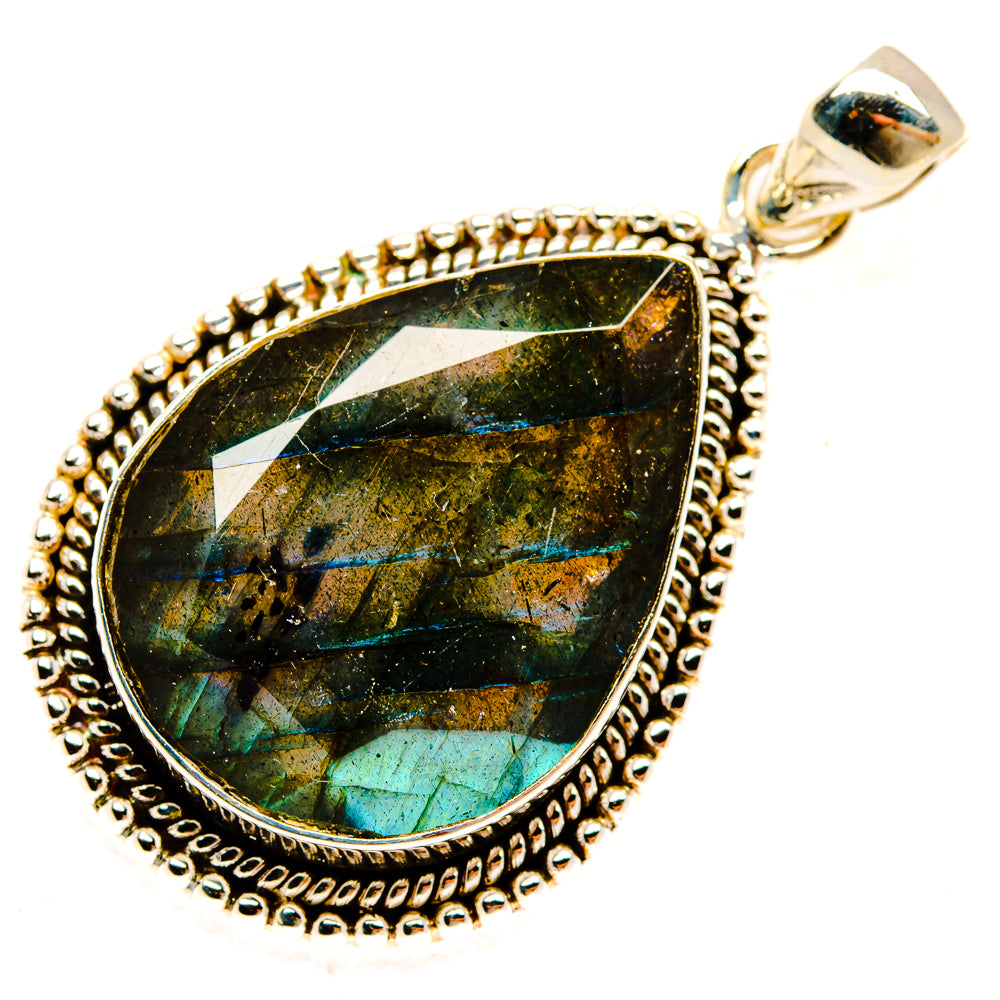 Labradorite Pendants handcrafted by Anasilvercos - PD28694 - Photo 2