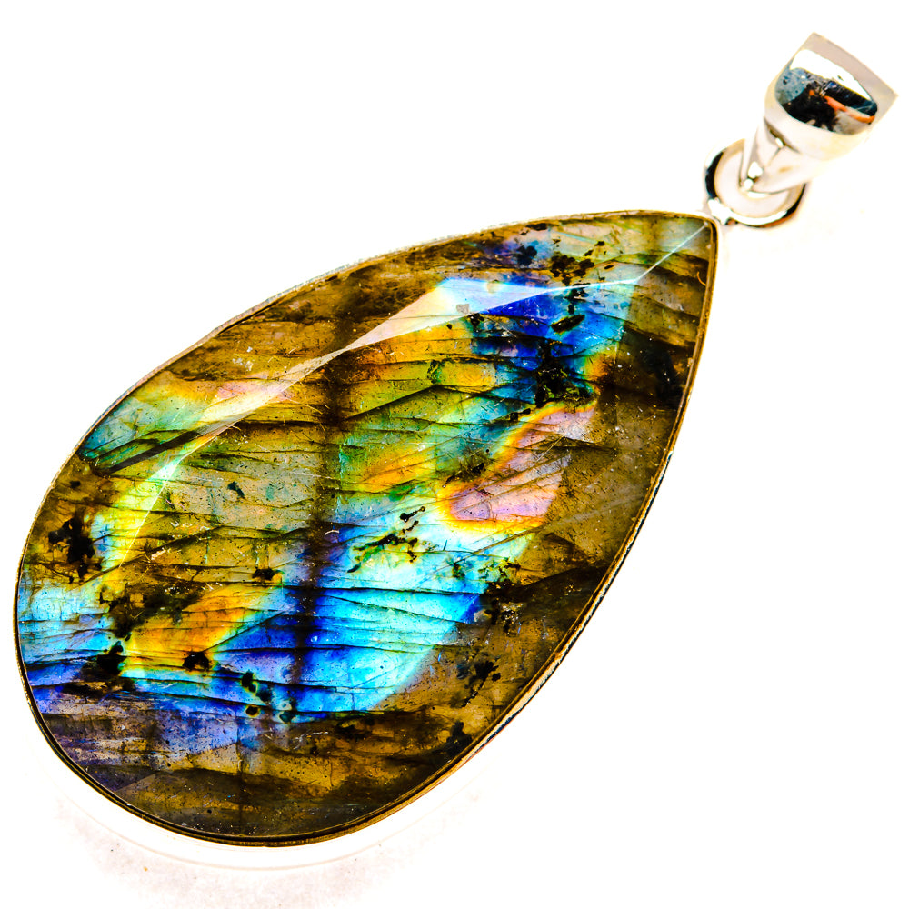 Labradorite Pendants handcrafted by Anasilvercos - PD28695 - Photo 2