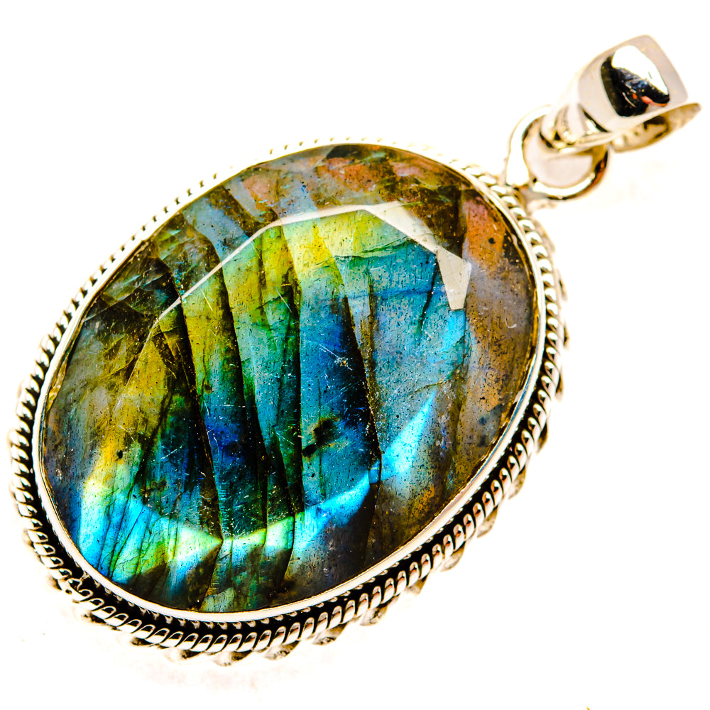 Labradorite Pendants handcrafted by Anasilvercos - PD28699 - Photo 2