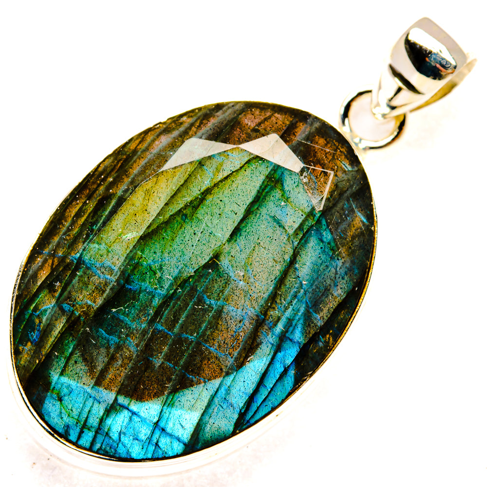 Labradorite Pendants handcrafted by Anasilvercos - PD28702 - Photo 2