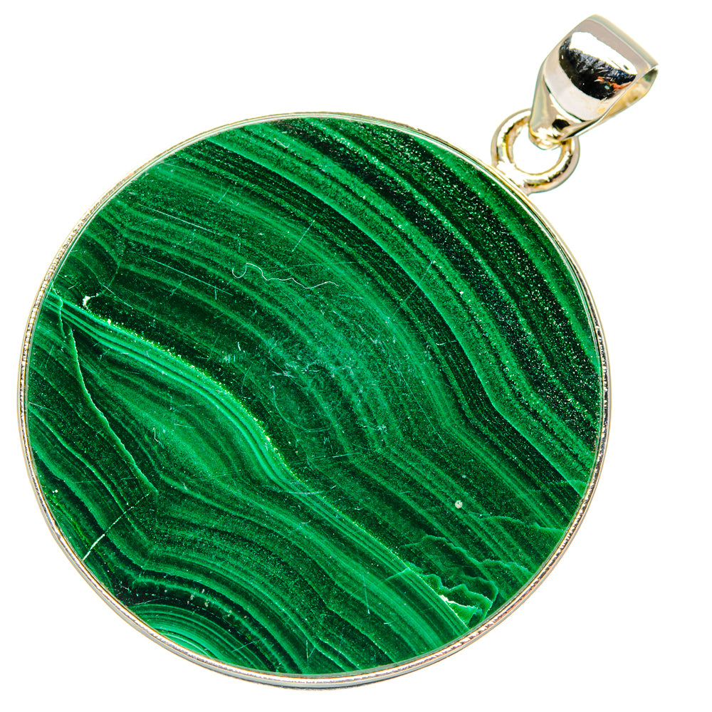 Malachite Pendants handcrafted by Anasilvercos - PD28713 - Photo 2