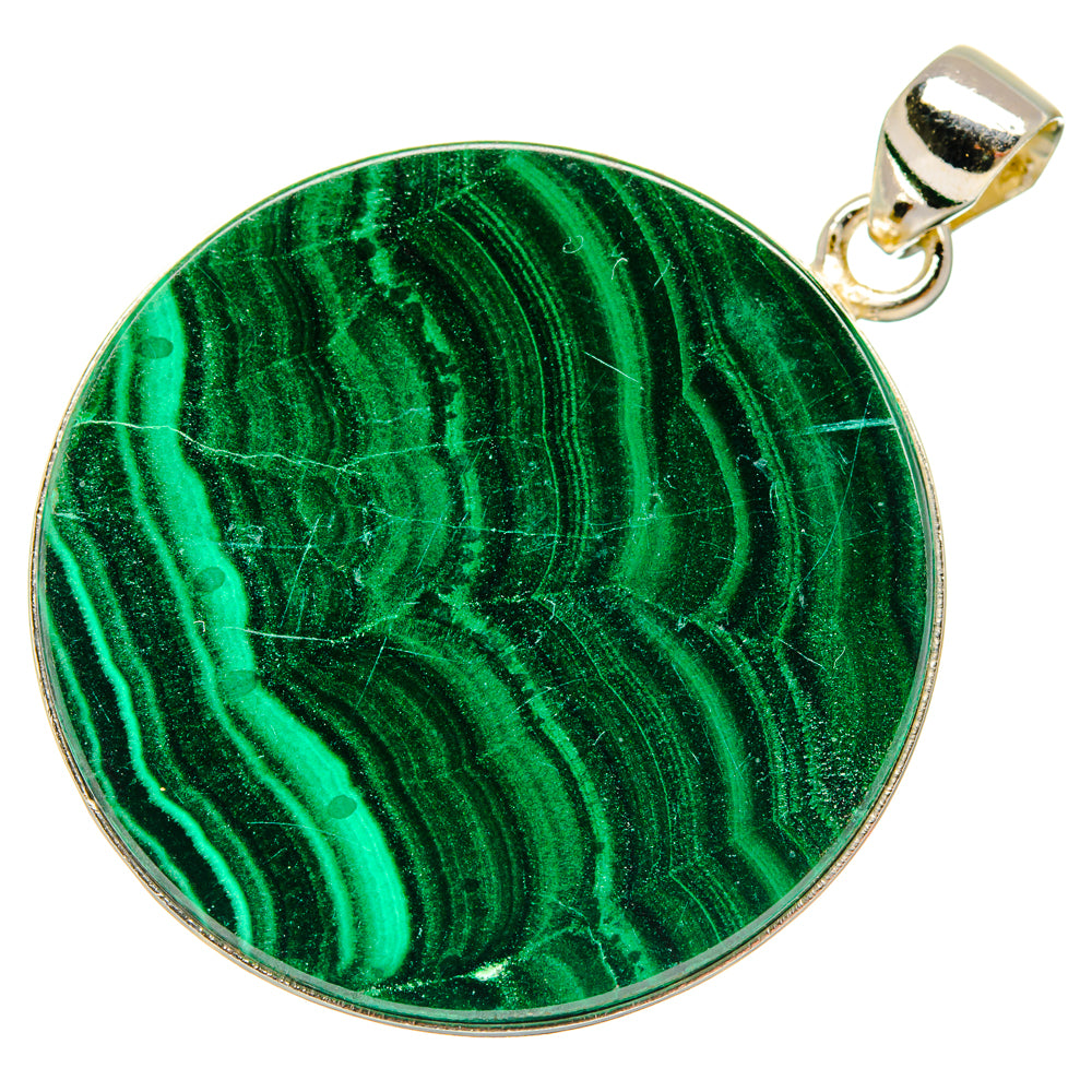 Malachite Pendants handcrafted by Anasilvercos - PD28714 - Photo 2