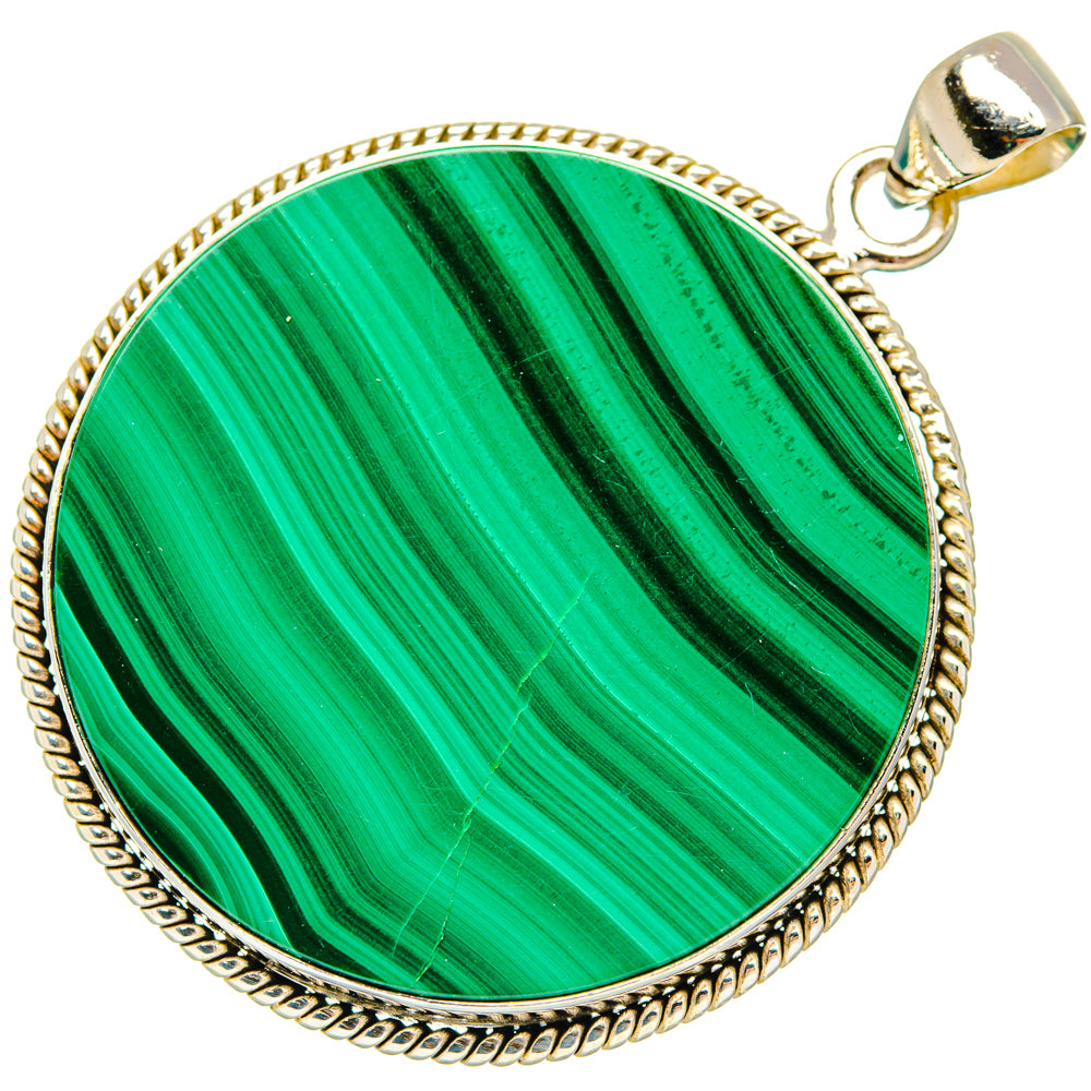 Malachite Pendants handcrafted by Anasilvercos - PD28715 - Photo 2