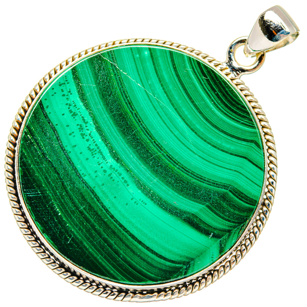 Malachite Pendants handcrafted by Anasilvercos - PD28723 - Photo 2