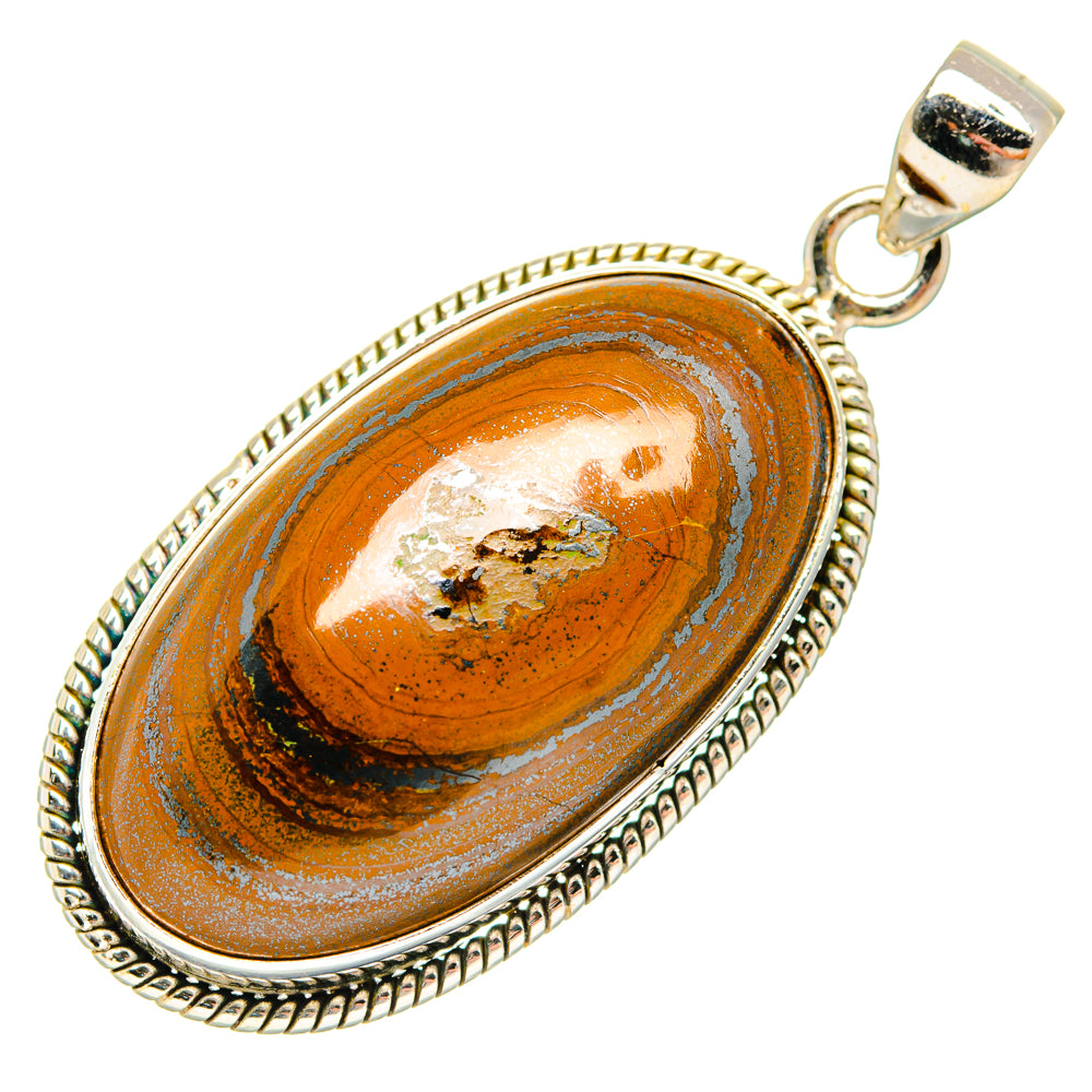 Tiger Iron Pendants handcrafted by Anasilvercos - PD28729 - Photo 2