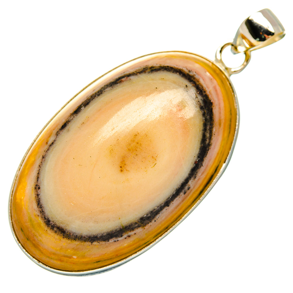 Bumble Bee Jasper Pendants handcrafted by Anasilvercos - PD28736 - Photo 2
