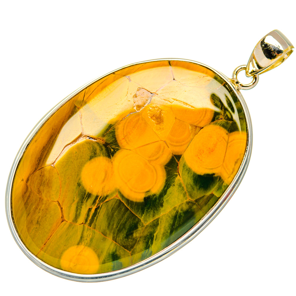 Ocean Jasper Pendants handcrafted by Anasilvercos - PD28748 - Photo 2