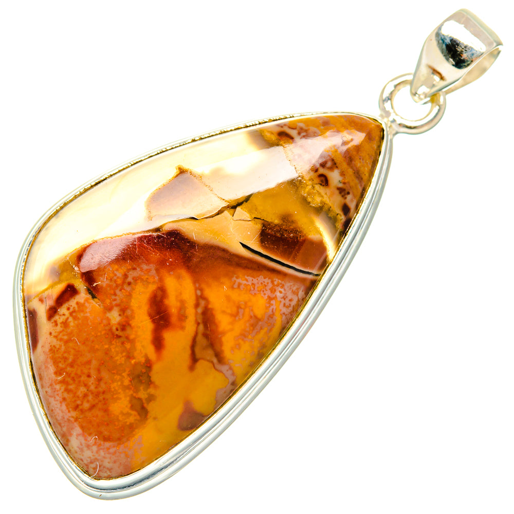 Butterfly Jasper Pendants handcrafted by Anasilvercos - PD28758 - Photo 2