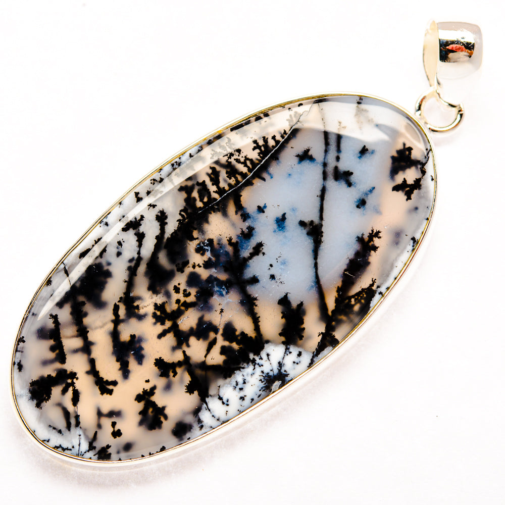 Dendritic Opal Pendants handcrafted by Anasilvercos - PD28766 - Photo 2