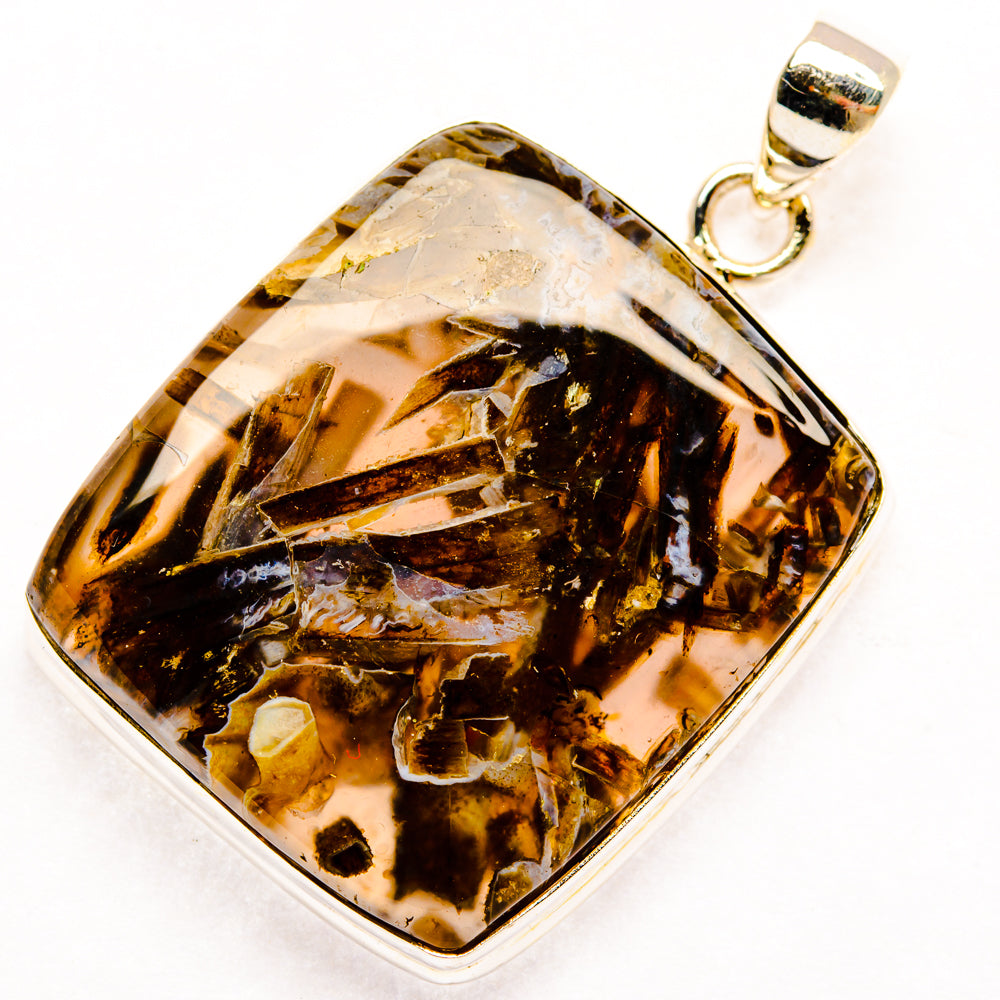Turkish Tube Agate Pendants handcrafted by Anasilvercos - PD28776 - Photo 2