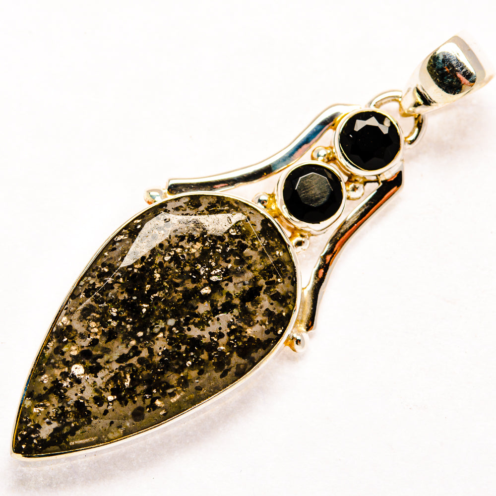 Lepidocrocite Quartz Pendants handcrafted by Anasilvercos - PD28788 - Photo 2