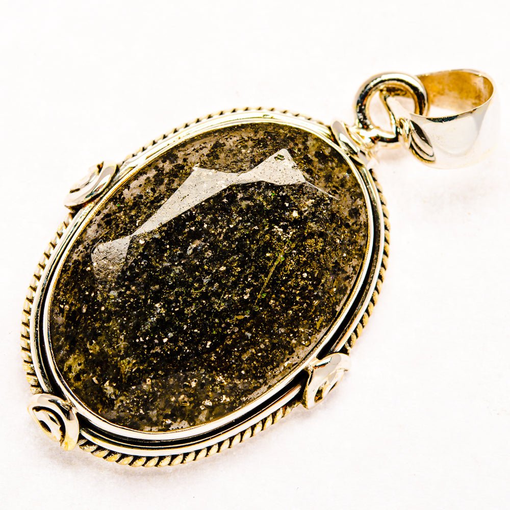 Lepidocrocite Quartz Pendants handcrafted by Anasilvercos - PD28791 - Photo 2