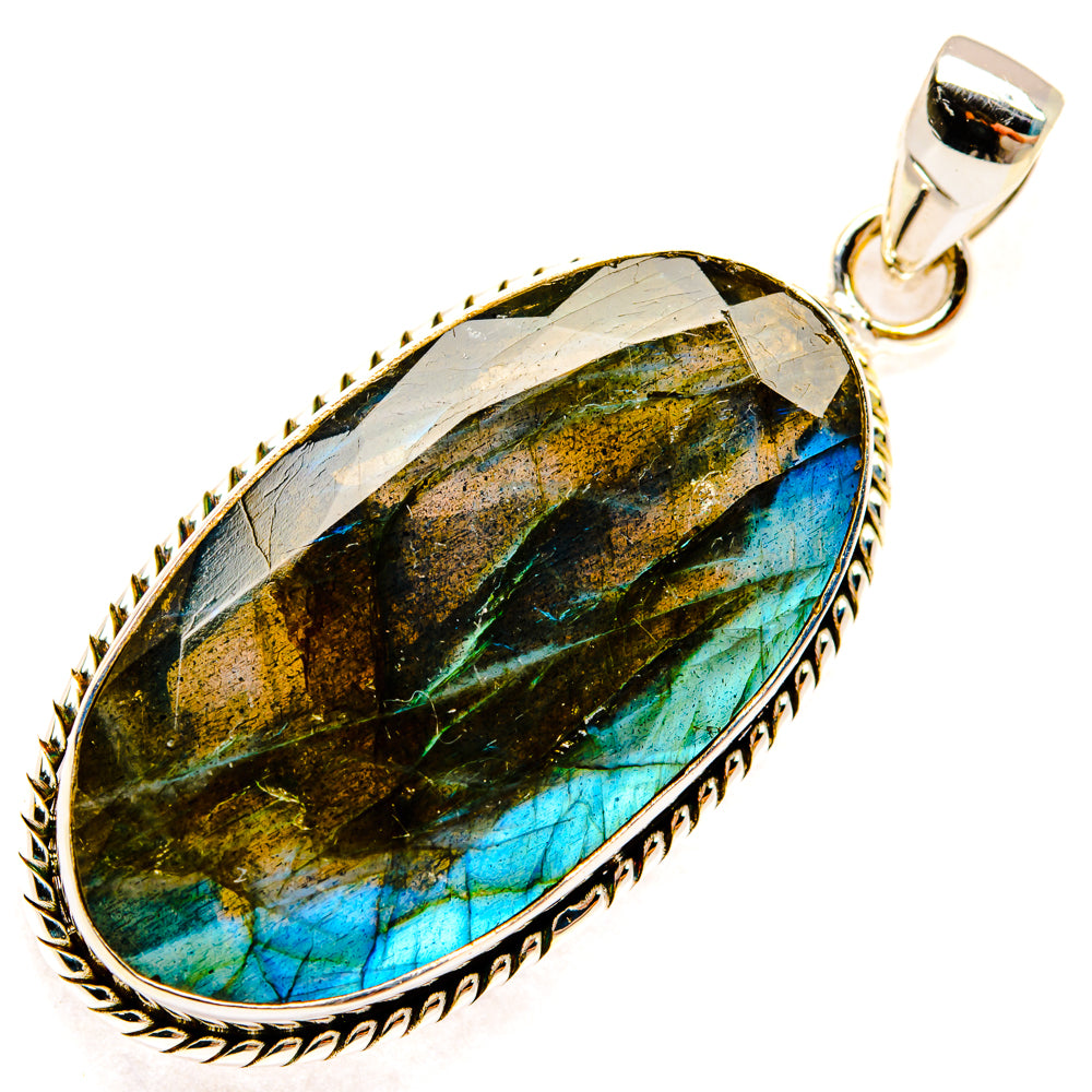 Labradorite Pendants handcrafted by Anasilvercos - PD28801 - Photo 2
