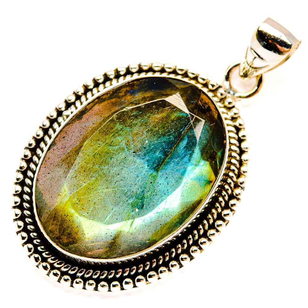 Labradorite Pendants handcrafted by Anasilvercos - PD28807 - Photo 2