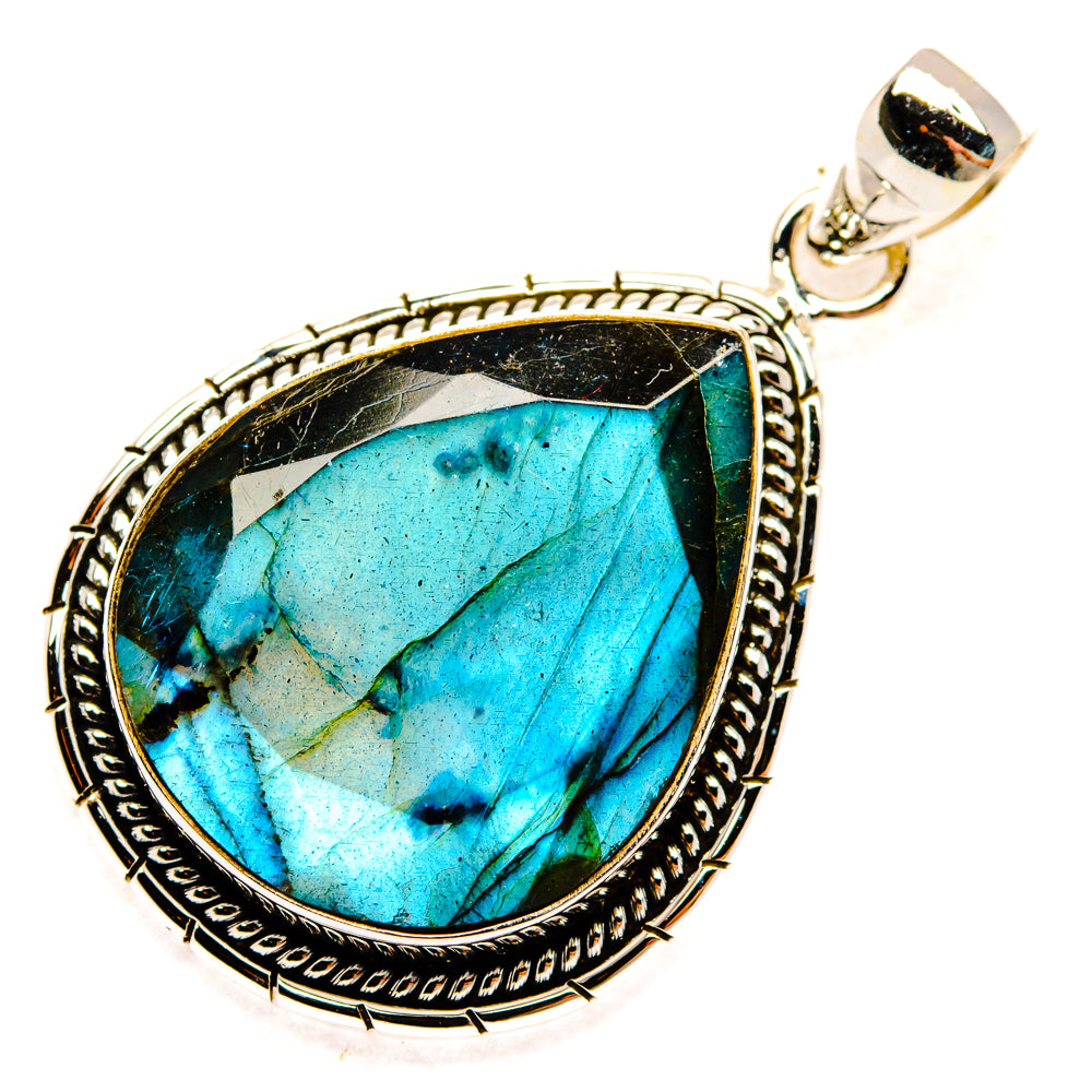 Labradorite Pendants handcrafted by Anasilvercos - PD28810 - Photo 2
