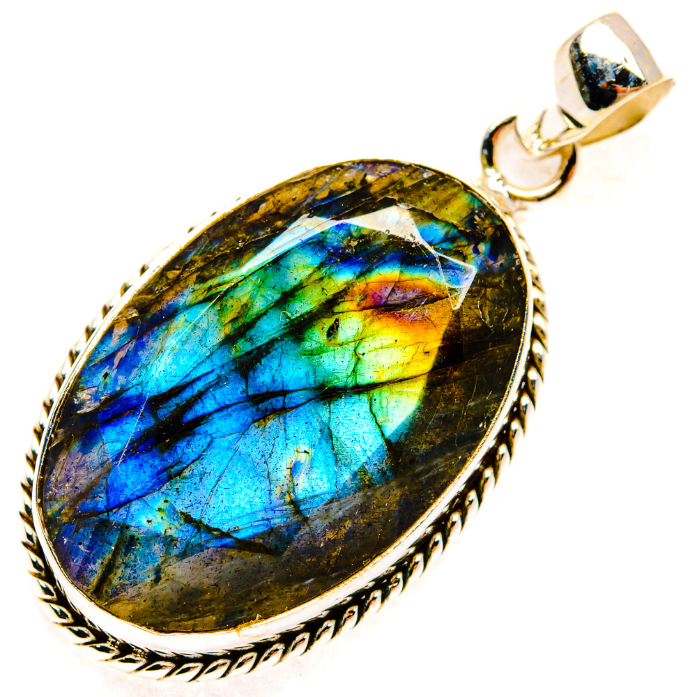 Labradorite Pendants handcrafted by Anasilvercos - PD28815 - Photo 2