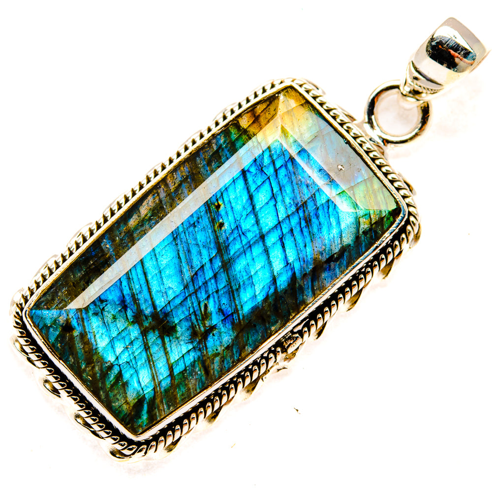 Labradorite Pendants handcrafted by Anasilvercos - PD28816 - Photo 2
