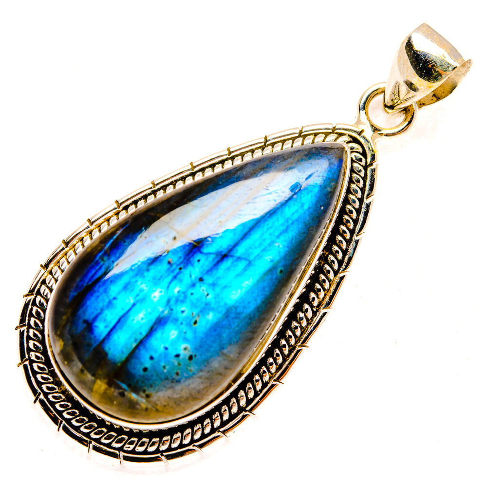 Labradorite Pendants handcrafted by Anasilvercos - PD28826 - Photo 2