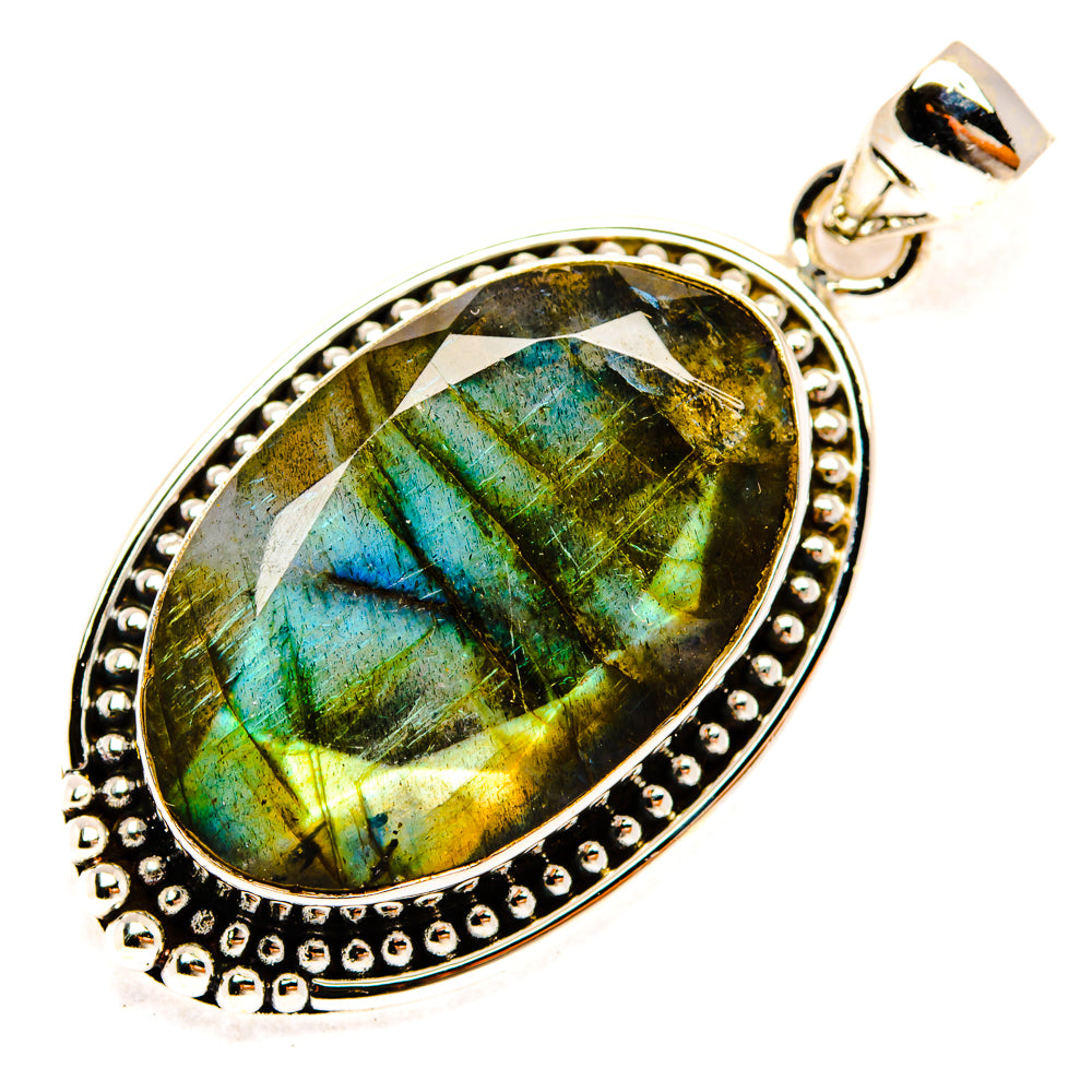 Labradorite Pendants handcrafted by Anasilvercos - PD28829 - Photo 2