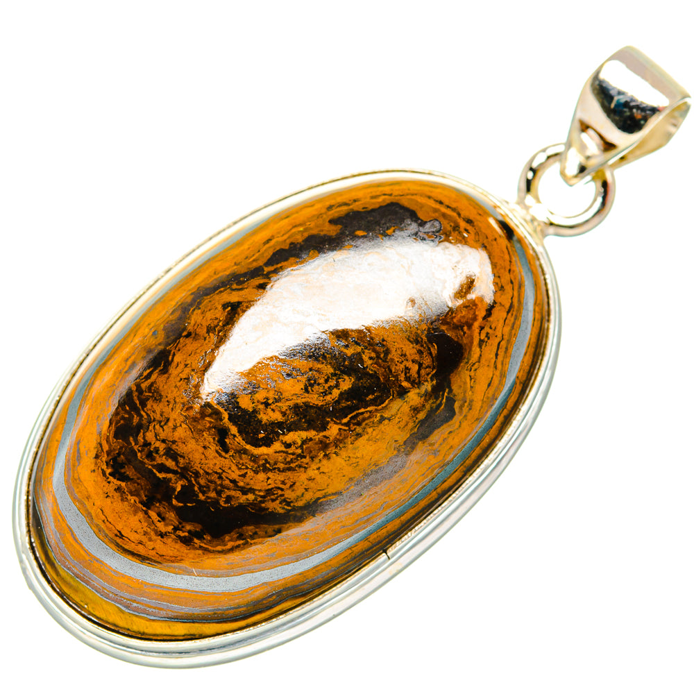 Tiger Iron Pendants handcrafted by Anasilvercos - PD28841 - Photo 2