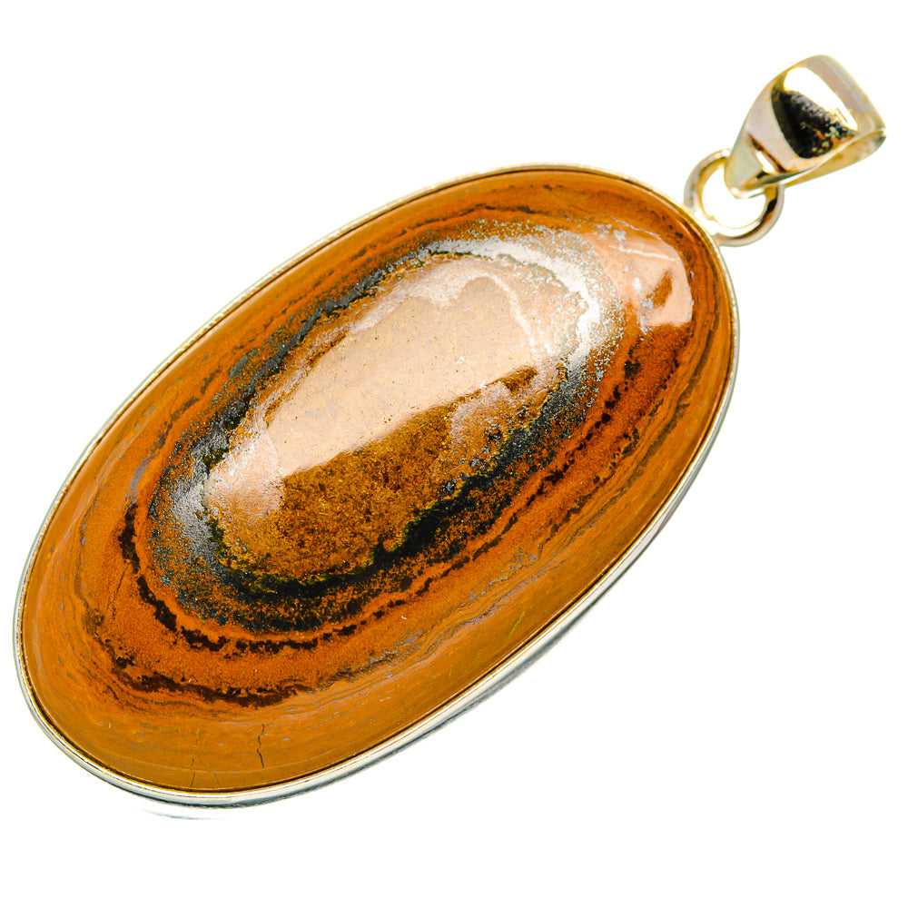 Tiger Eye Pendants handcrafted by Anasilvercos - PD28874 - Photo 2