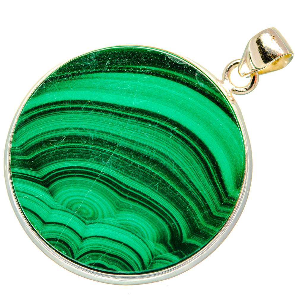 Malachite Pendants handcrafted by Anasilvercos - PD28882 - Photo 2