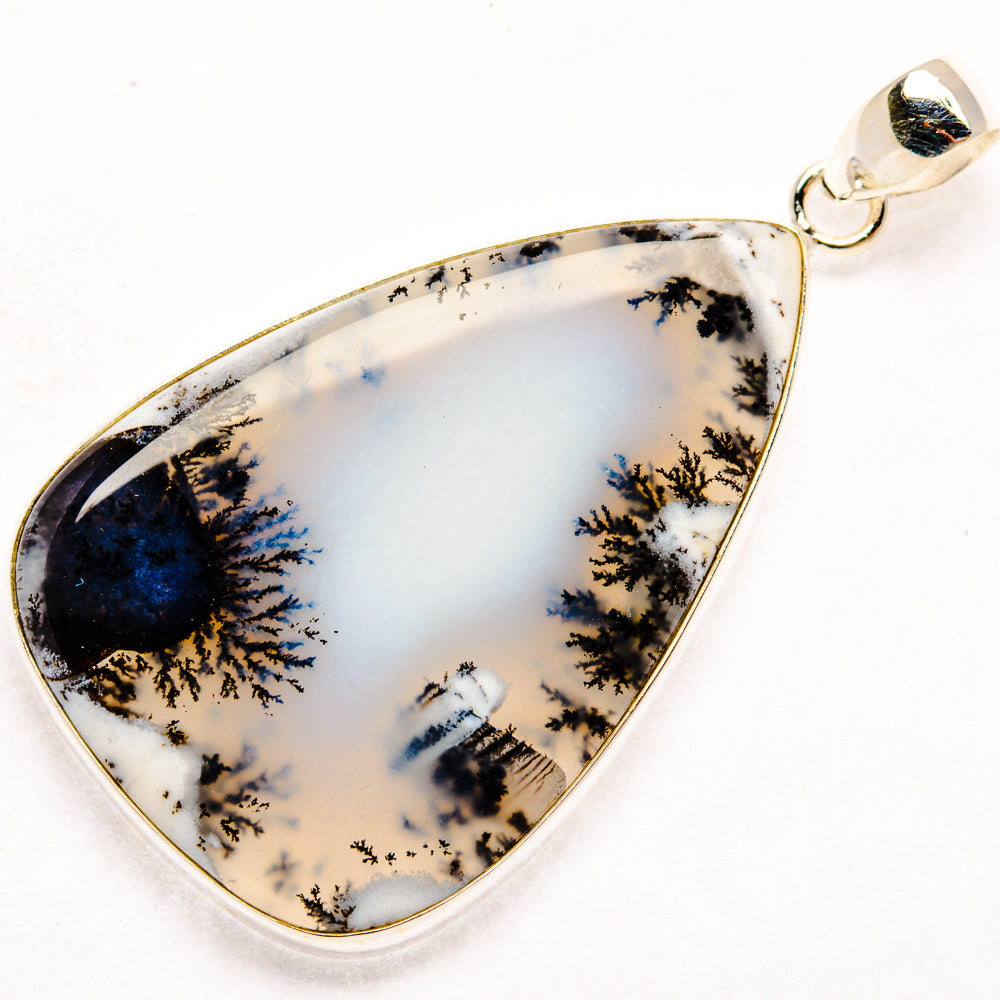 Dendritic Opal Pendants handcrafted by Anasilvercos - PD28905 - Photo 2