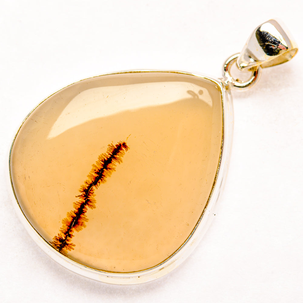 Dendritic Opal Pendants handcrafted by Anasilvercos - PD28914 - Photo 2