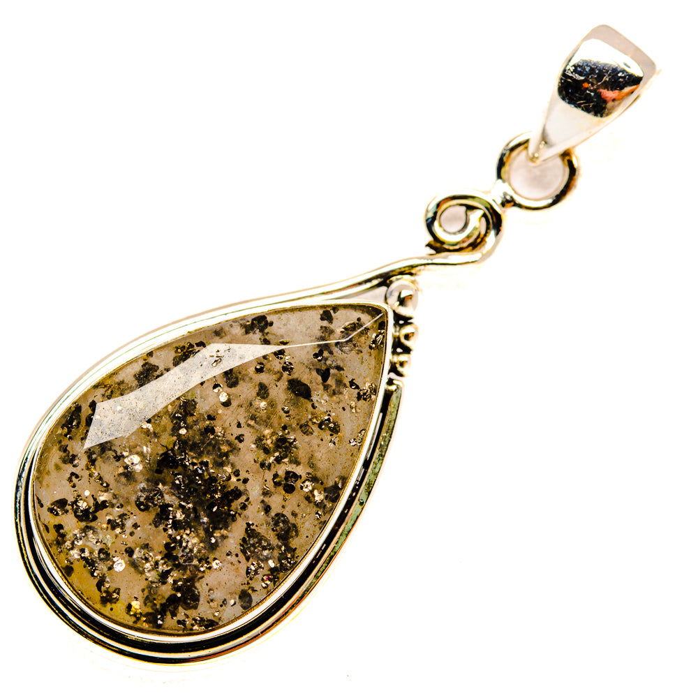 Lepidocrocite Quartz Pendants handcrafted by Anasilvercos - PD28924 - Photo 2
