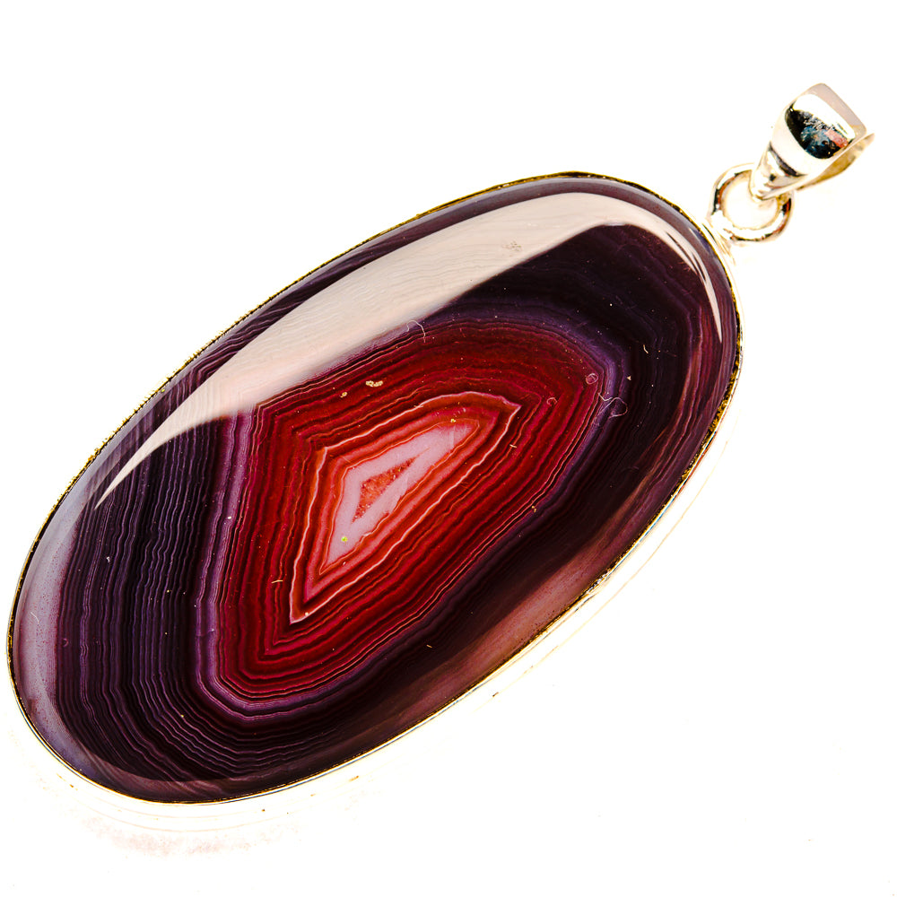 Botswana Agate Pendants handcrafted by Anasilvercos - PD28936 - Photo 2
