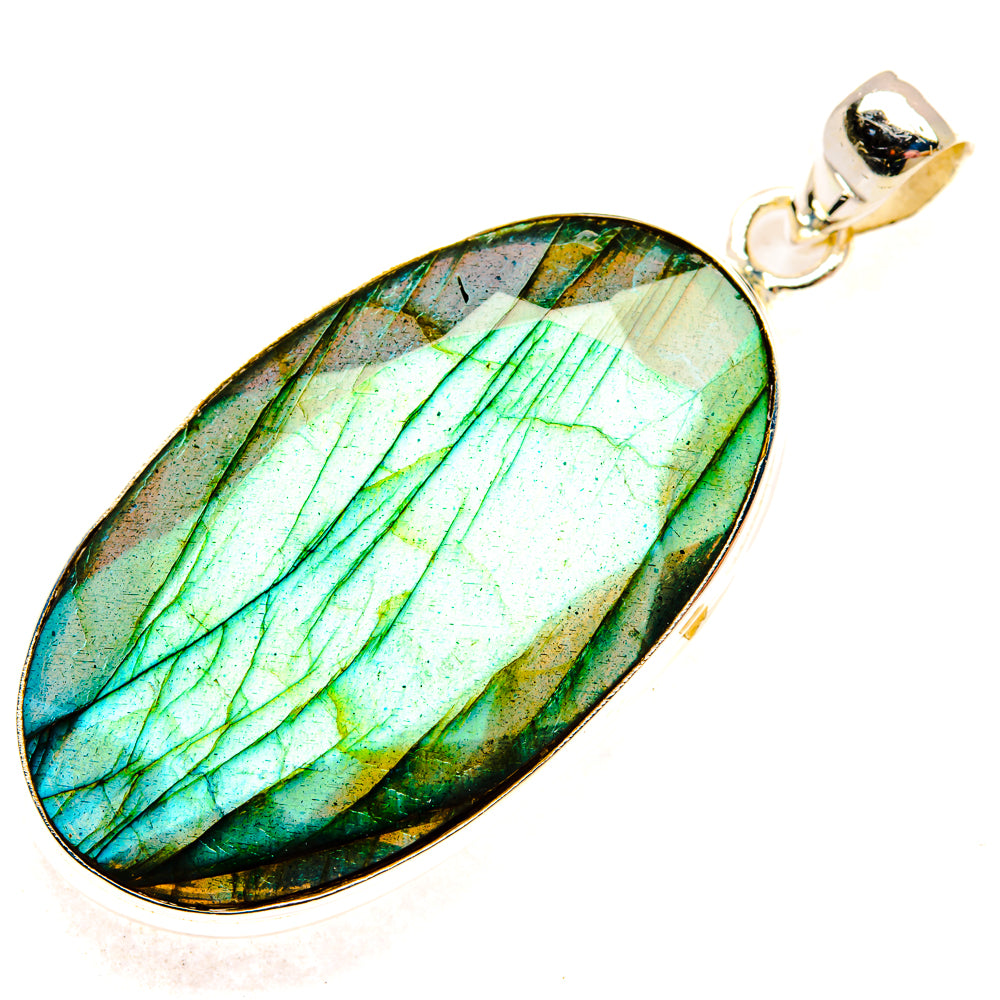 Labradorite Pendants handcrafted by Anasilvercos - PD28941 - Photo 2