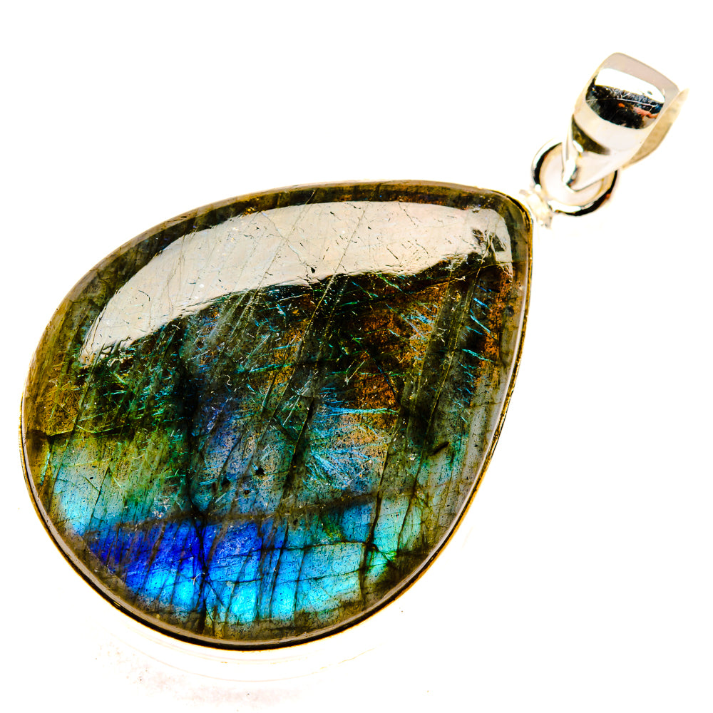 Labradorite Pendants handcrafted by Anasilvercos - PD28943 - Photo 2
