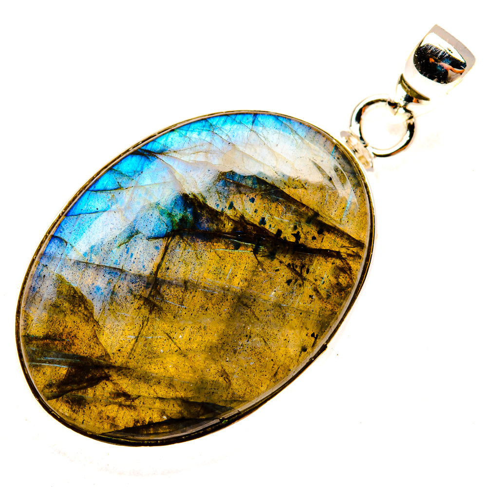 Labradorite Pendants handcrafted by Anasilvercos - PD28944 - Photo 2