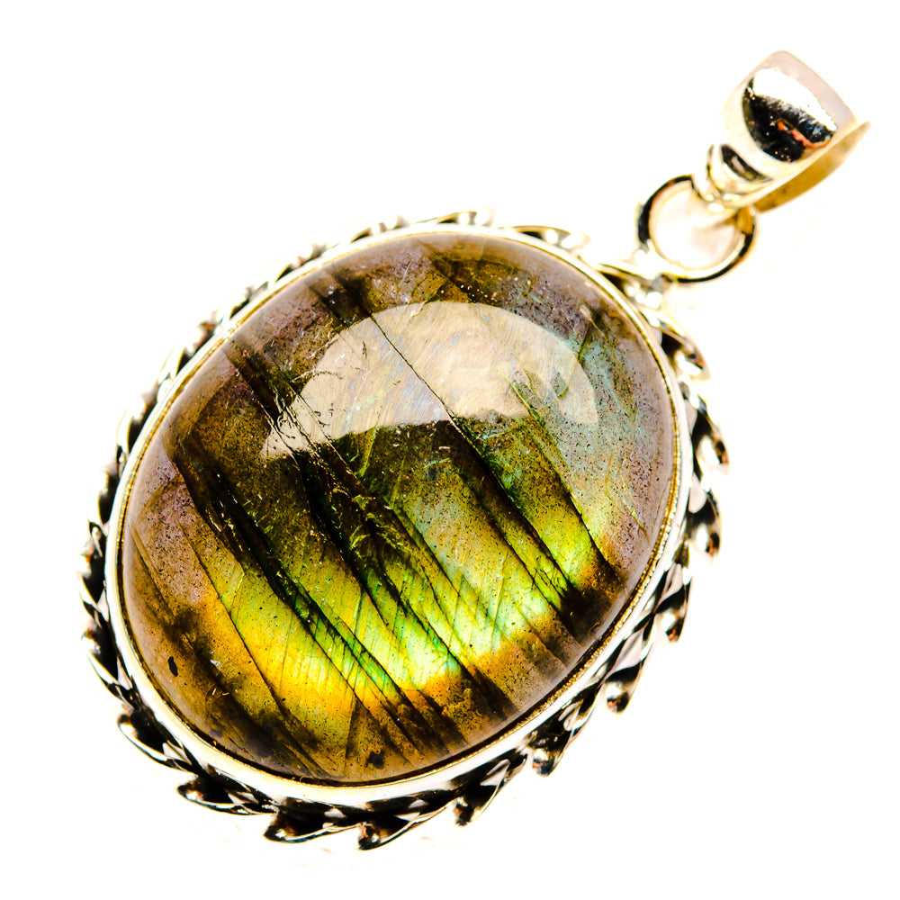 Labradorite Pendants handcrafted by Anasilvercos - PD28949 - Photo 2