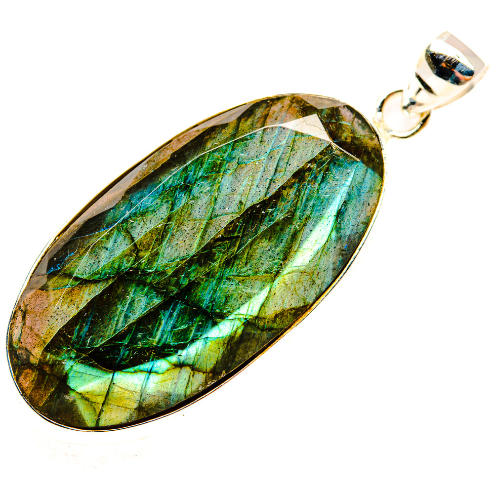 Labradorite Pendants handcrafted by Anasilvercos - PD28951 - Photo 2