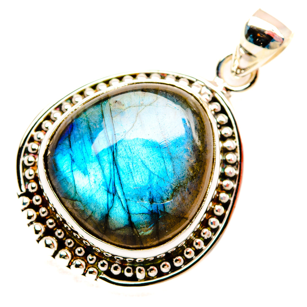 Labradorite Pendants handcrafted by Anasilvercos - PD29089 - Photo 2