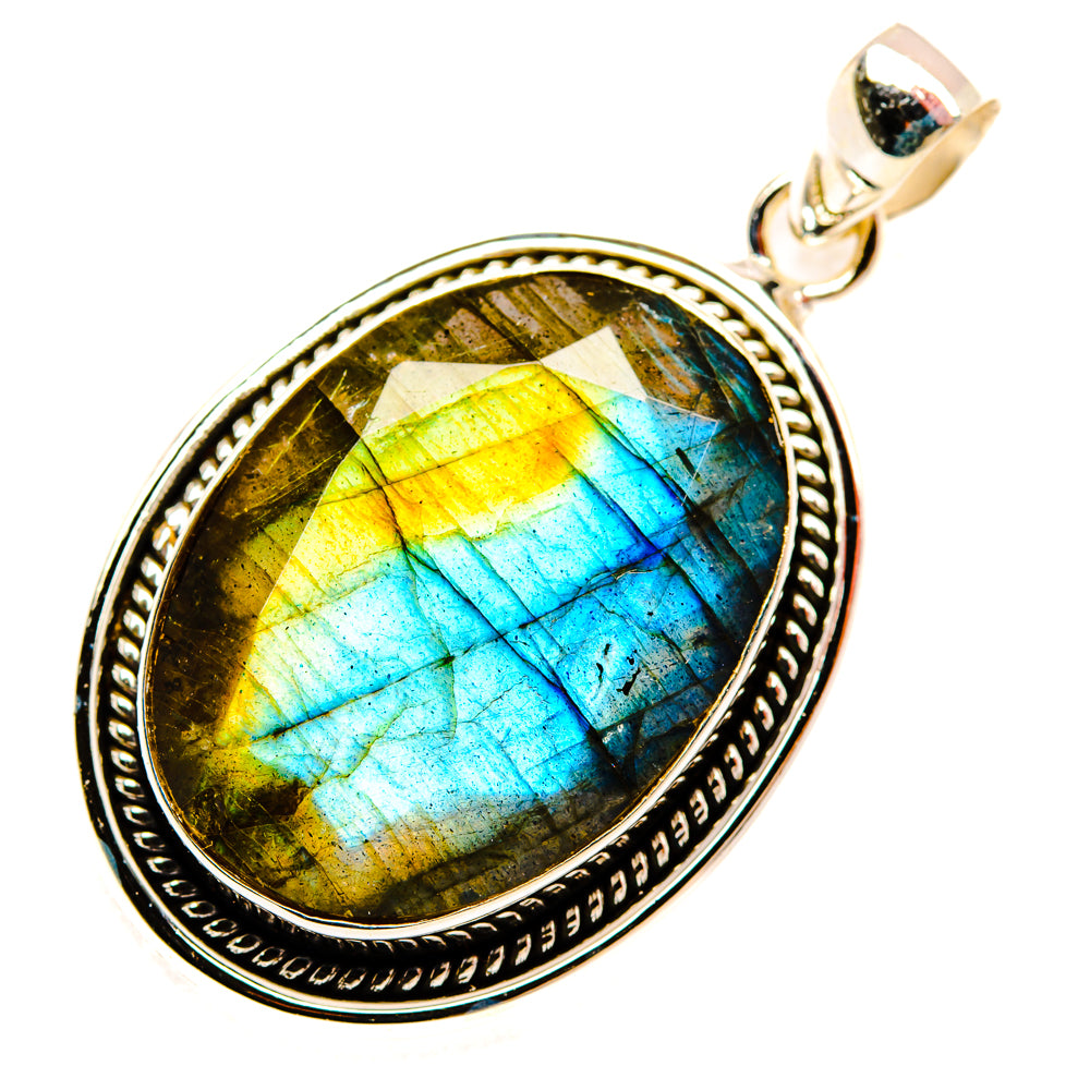 Labradorite Pendants handcrafted by Anasilvercos - PD29091 - Photo 2