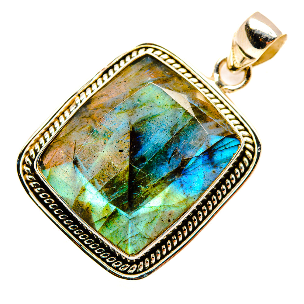 Labradorite Pendants handcrafted by Anasilvercos - PD29097 - Photo 2