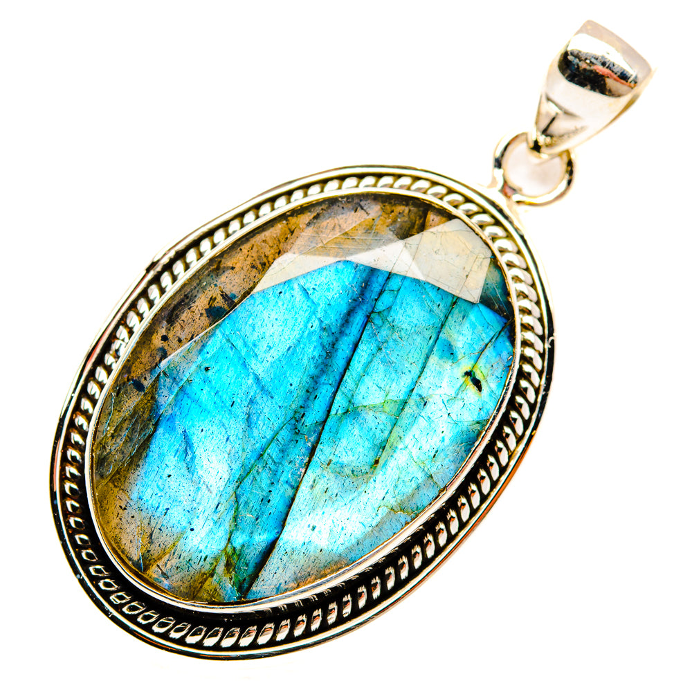 Labradorite Pendants handcrafted by Anasilvercos - PD29099 - Photo 2