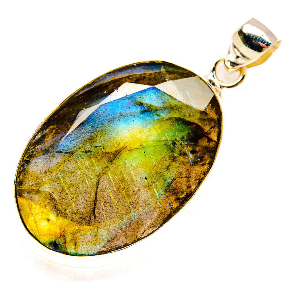 Labradorite Pendants handcrafted by Anasilvercos - PD29100 - Photo 2