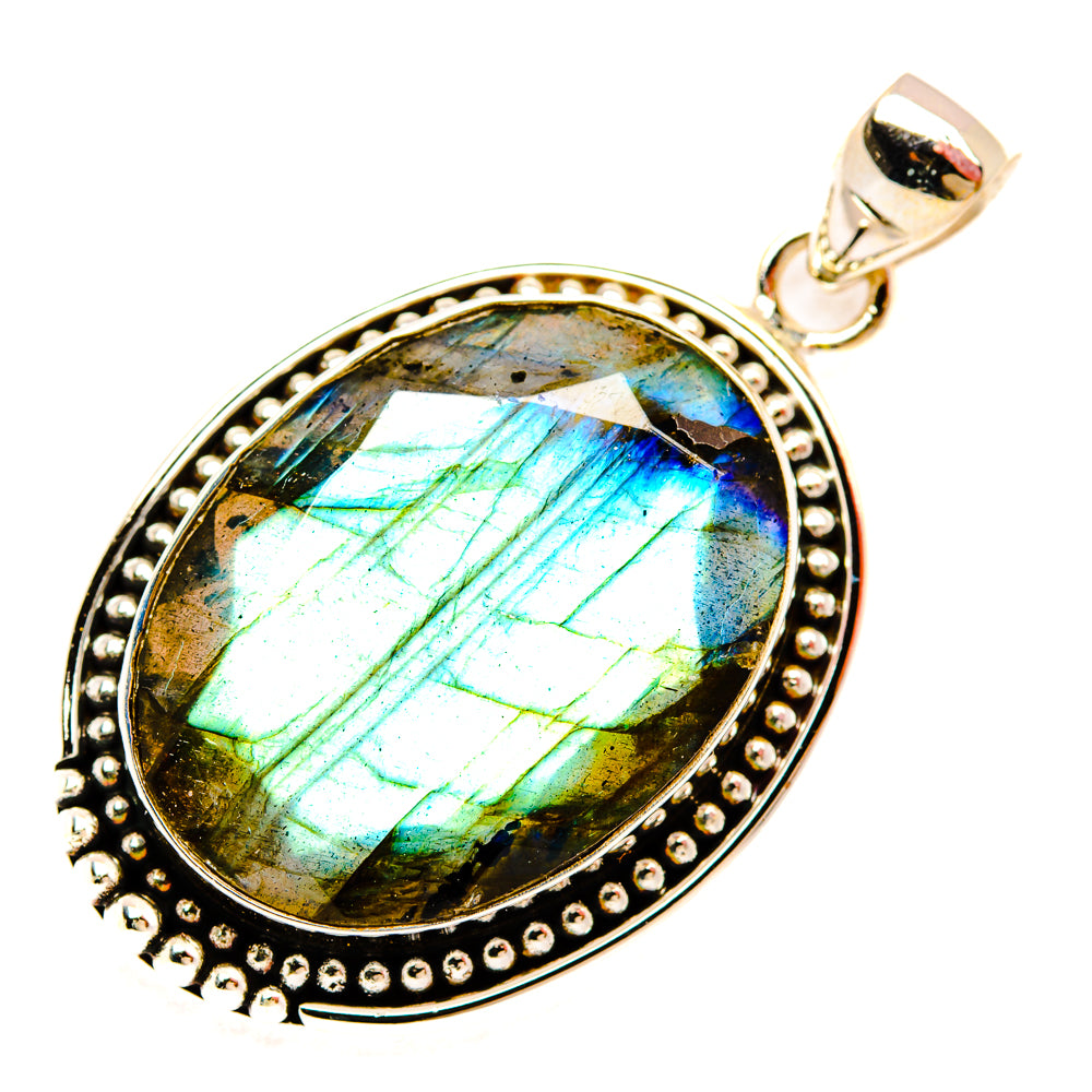 Labradorite Pendants handcrafted by Anasilvercos - PD29101 - Photo 2