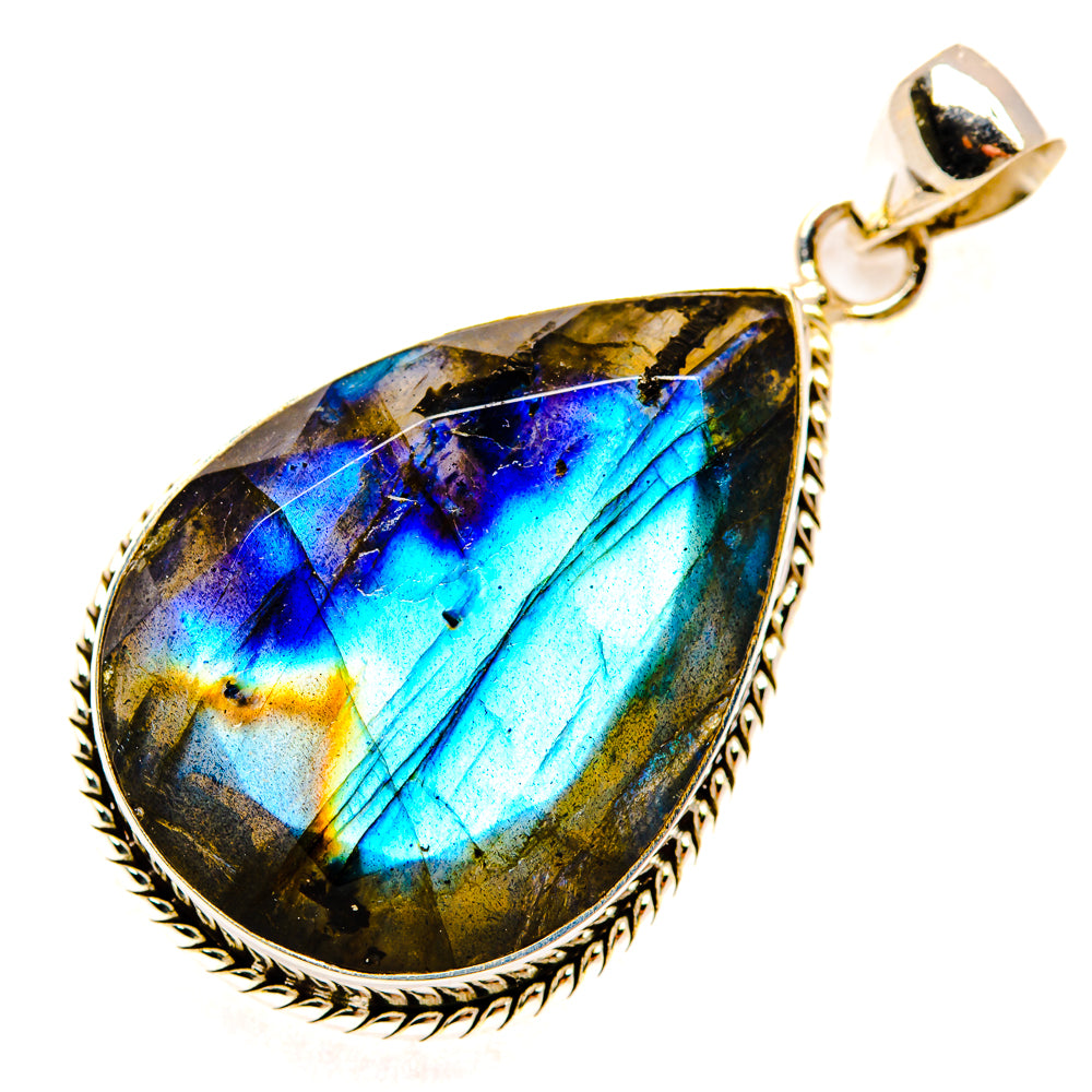 Labradorite Pendants handcrafted by Anasilvercos - PD29105 - Photo 2