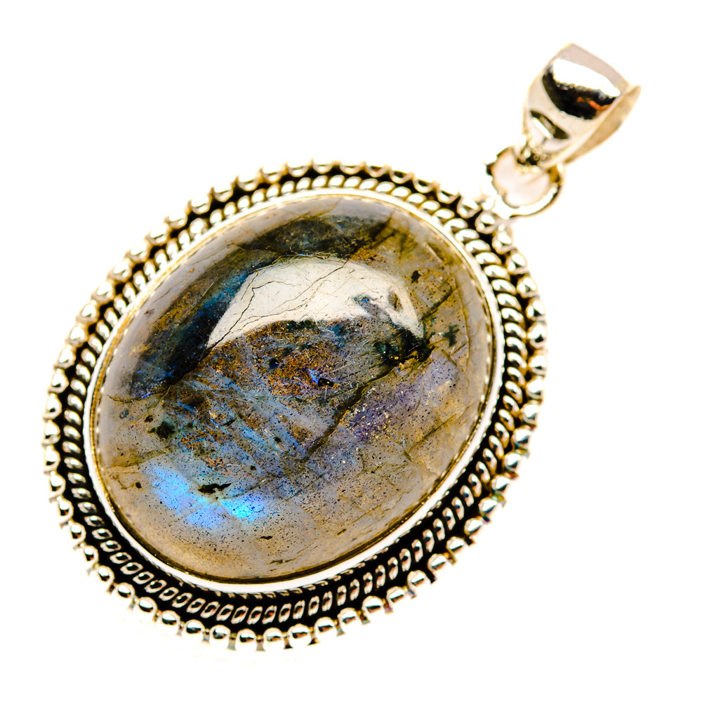 Labradorite Pendants handcrafted by Anasilvercos - PD29107 - Photo 2
