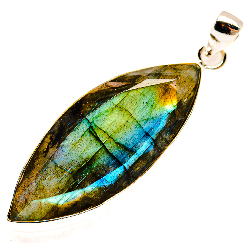 Labradorite Pendants handcrafted by Anasilvercos - PD29110 - Photo 2