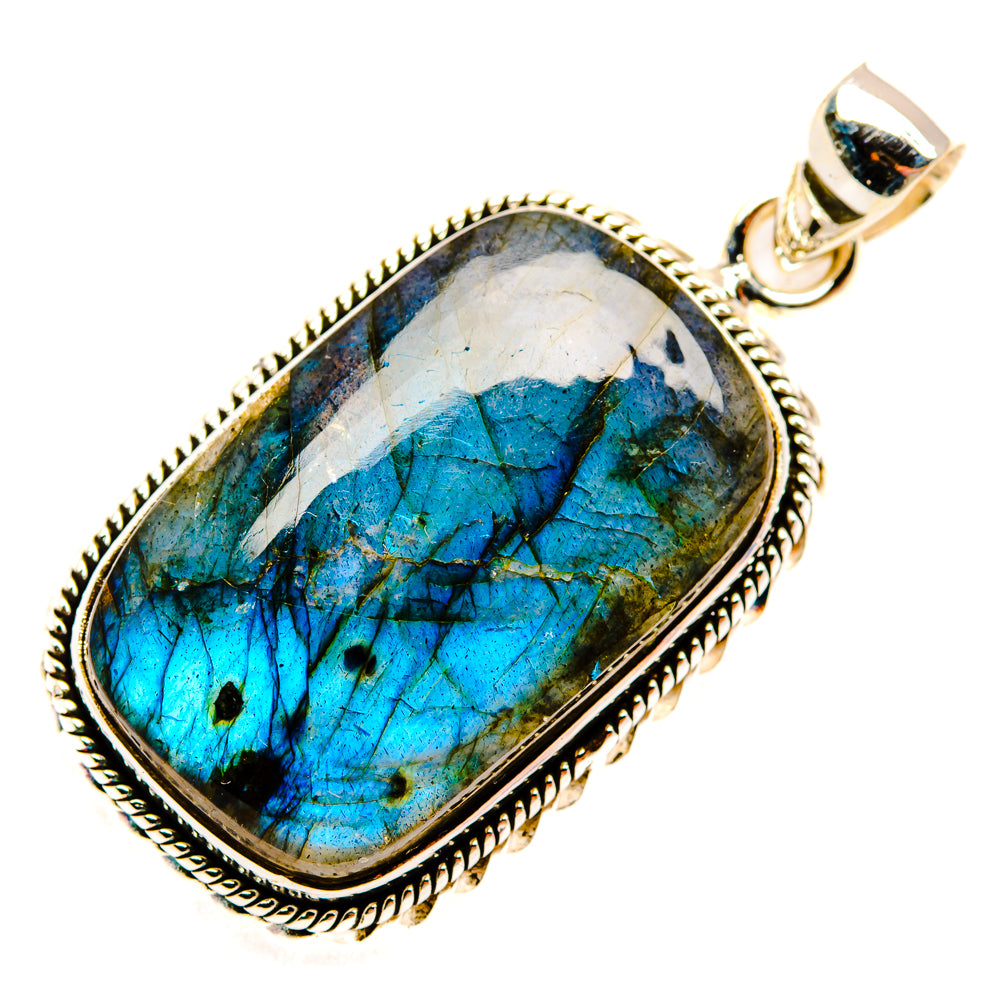 Labradorite Pendants handcrafted by Anasilvercos - PD29111 - Photo 2
