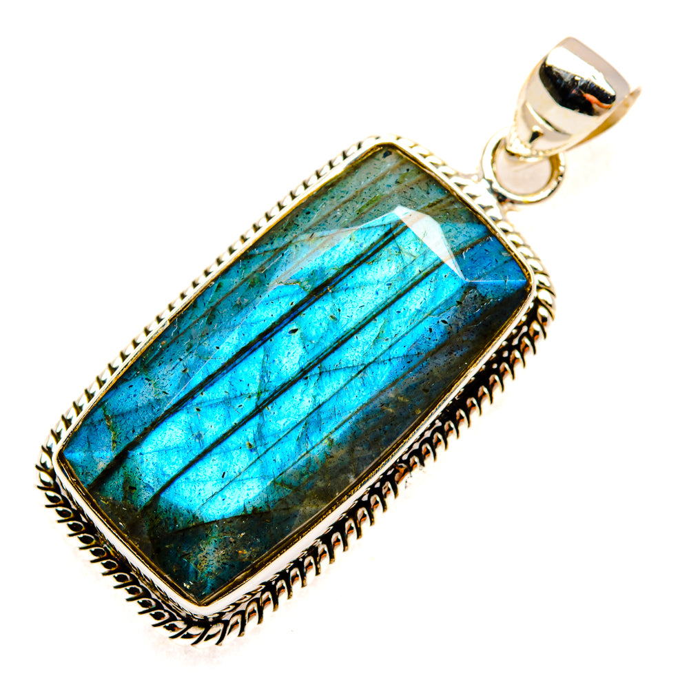 Labradorite Pendants handcrafted by Anasilvercos - PD29112 - Photo 2