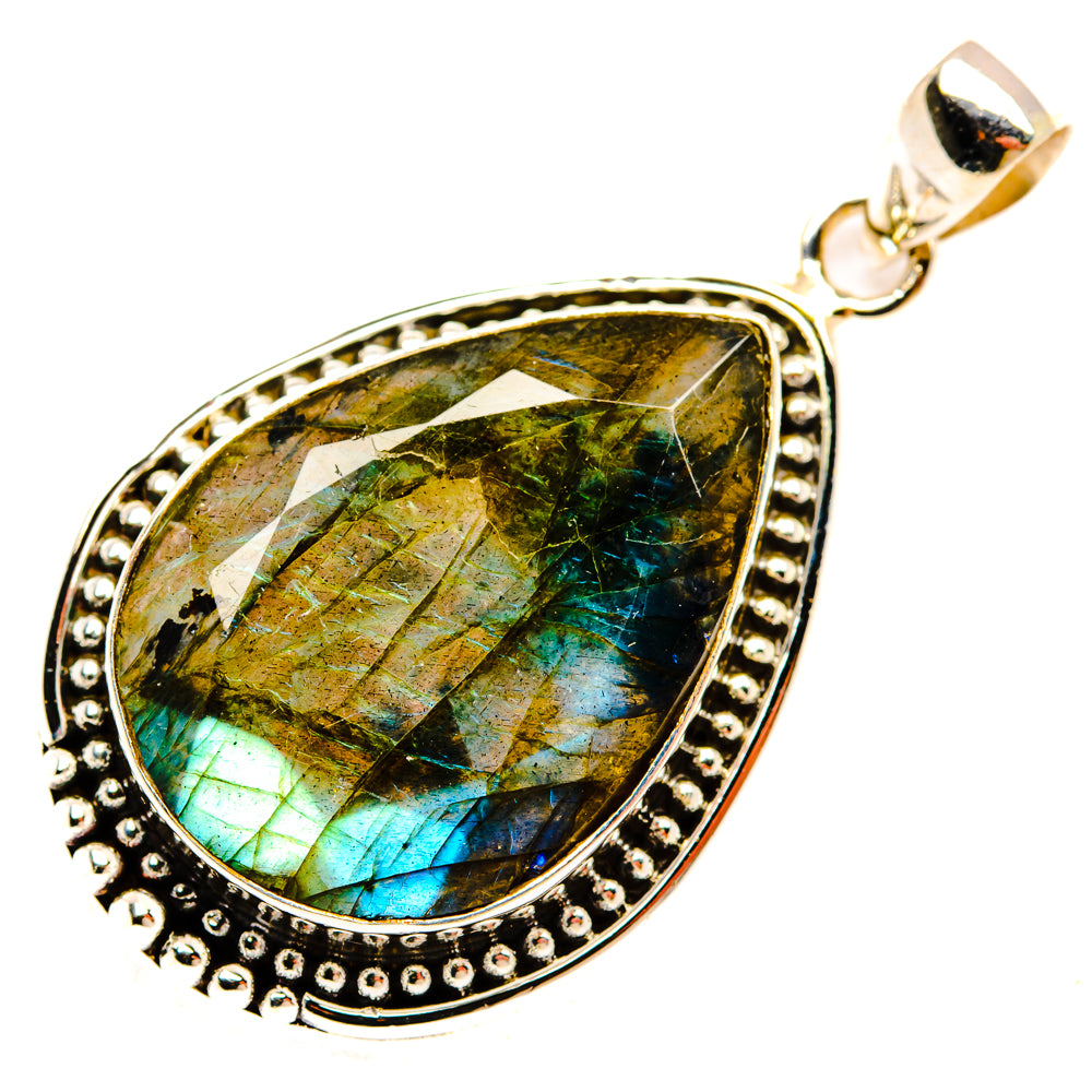 Labradorite Pendants handcrafted by Anasilvercos - PD29115 - Photo 2